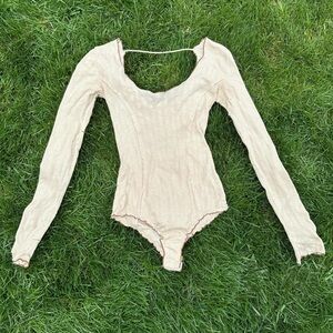 Free People 90s Vibe Long Sleeve Bodysuit